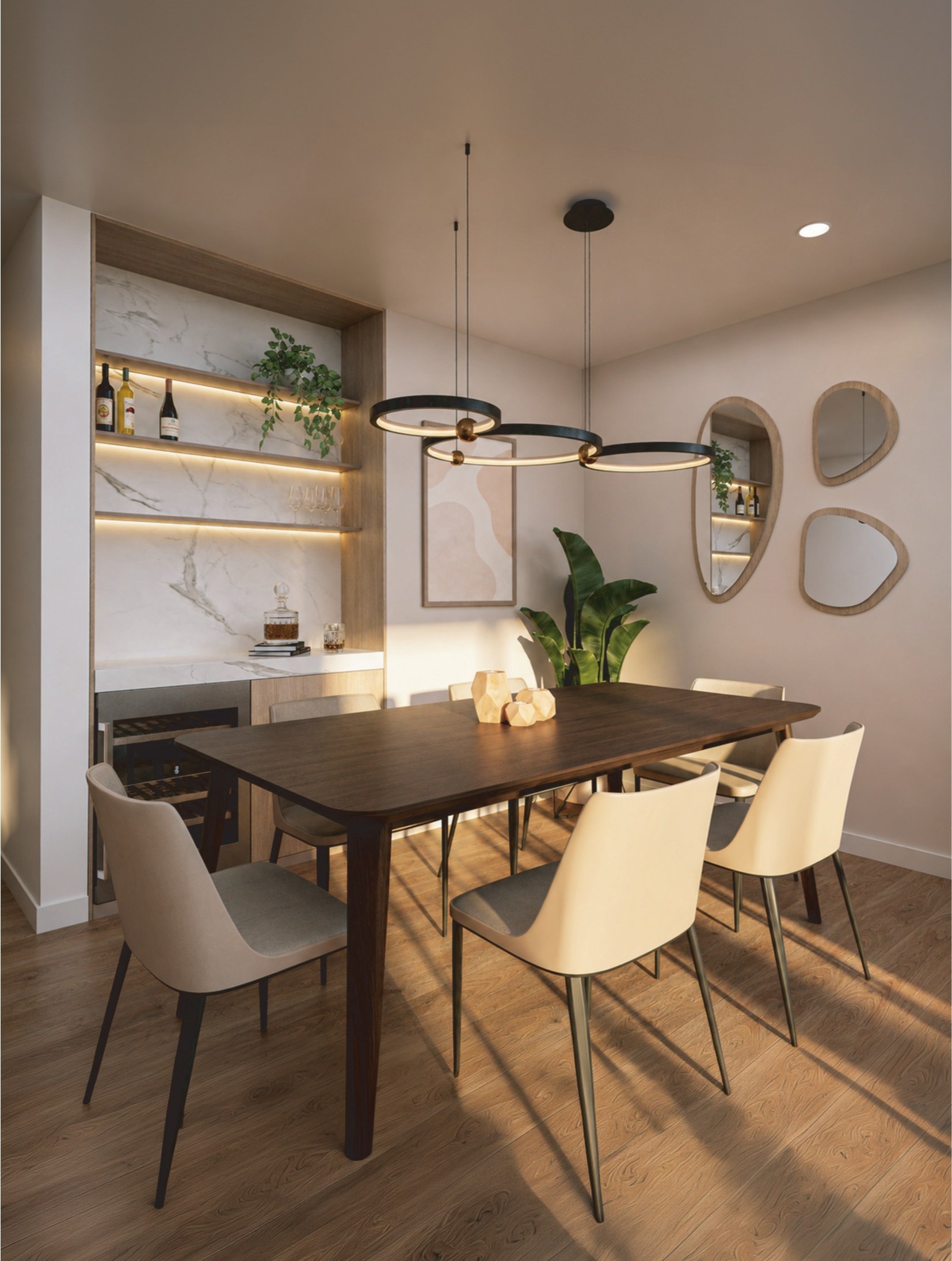 Comedor Elegante para Reuniones